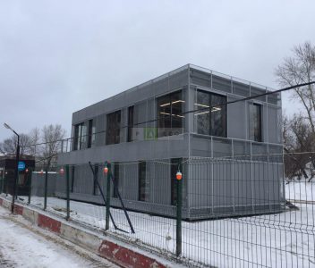 Модульное здание «Офис» для ЖК «Среда»
