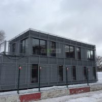 Модульное здание — офис для ЖК «Среда»