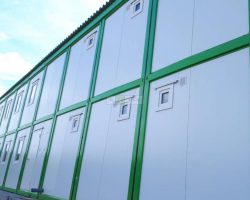 Первая очередь  бытового городка в Московской области.